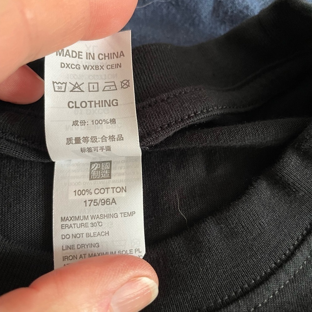 EBCREATE Men’s Black Tshirt XL - Picture 6 of 7
